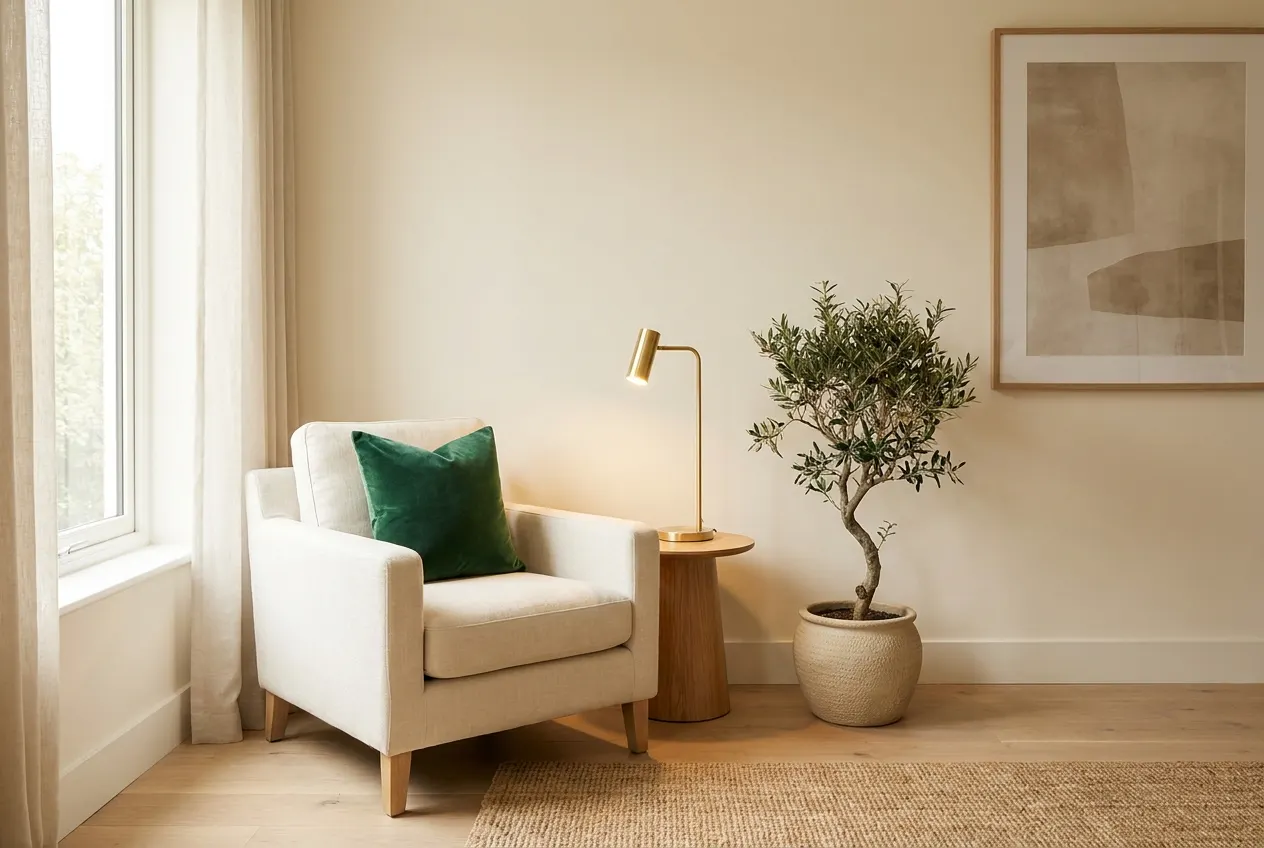 A calm, light-filled room